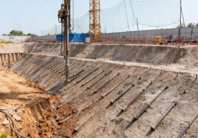 大渡口注浆管应用于岩土工程与地基基础领域